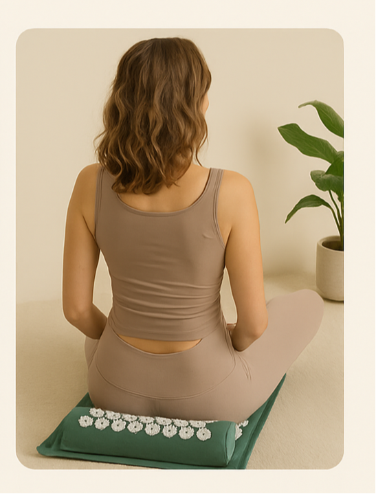 VitalZen™ Acupressure Mat – Relieve Pain & Stress in 10 min/day